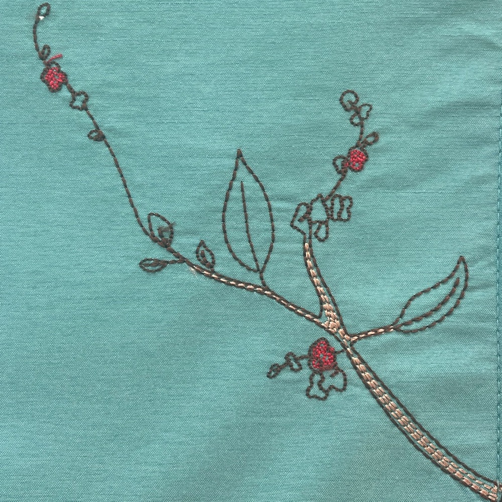 NWT Lenox Chirp Turquoise Table Runner, 19x70 - Picture 13 of 13
